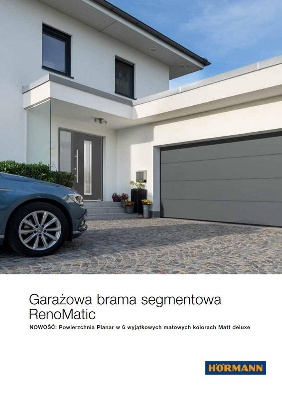 bramy garażowe segmentowe Hormann RenoMatic