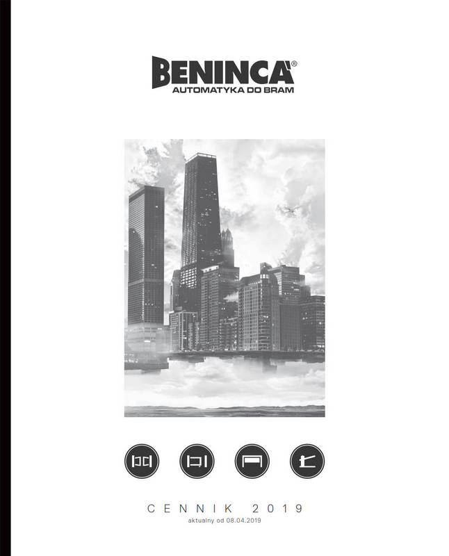Katalog Beninca 2019 Katalog Beninca 2019