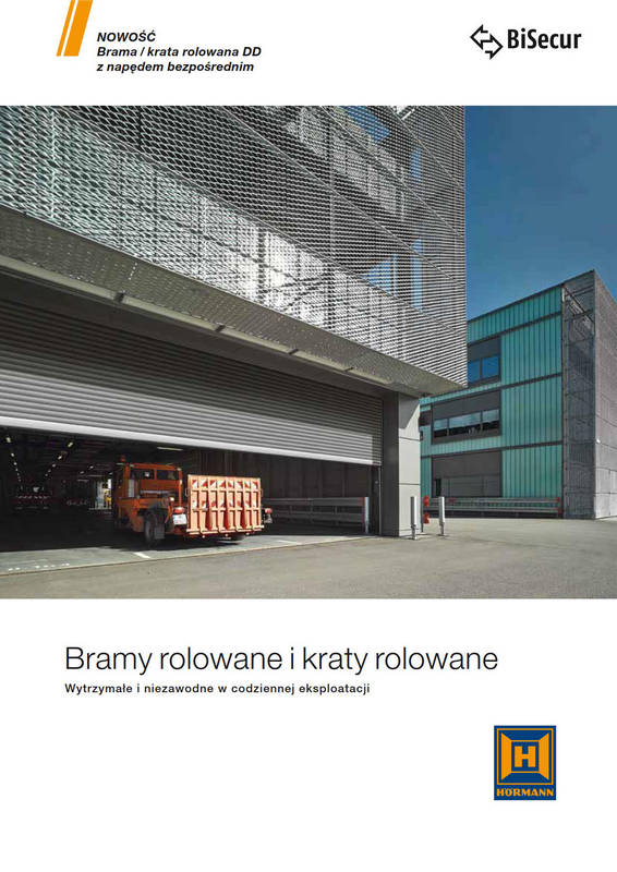 Przemysłowe bramy i kraty rolowane HORMANN